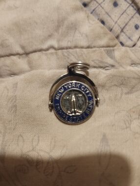 Vintage Sterling Silver New York City Empire State Building Charm